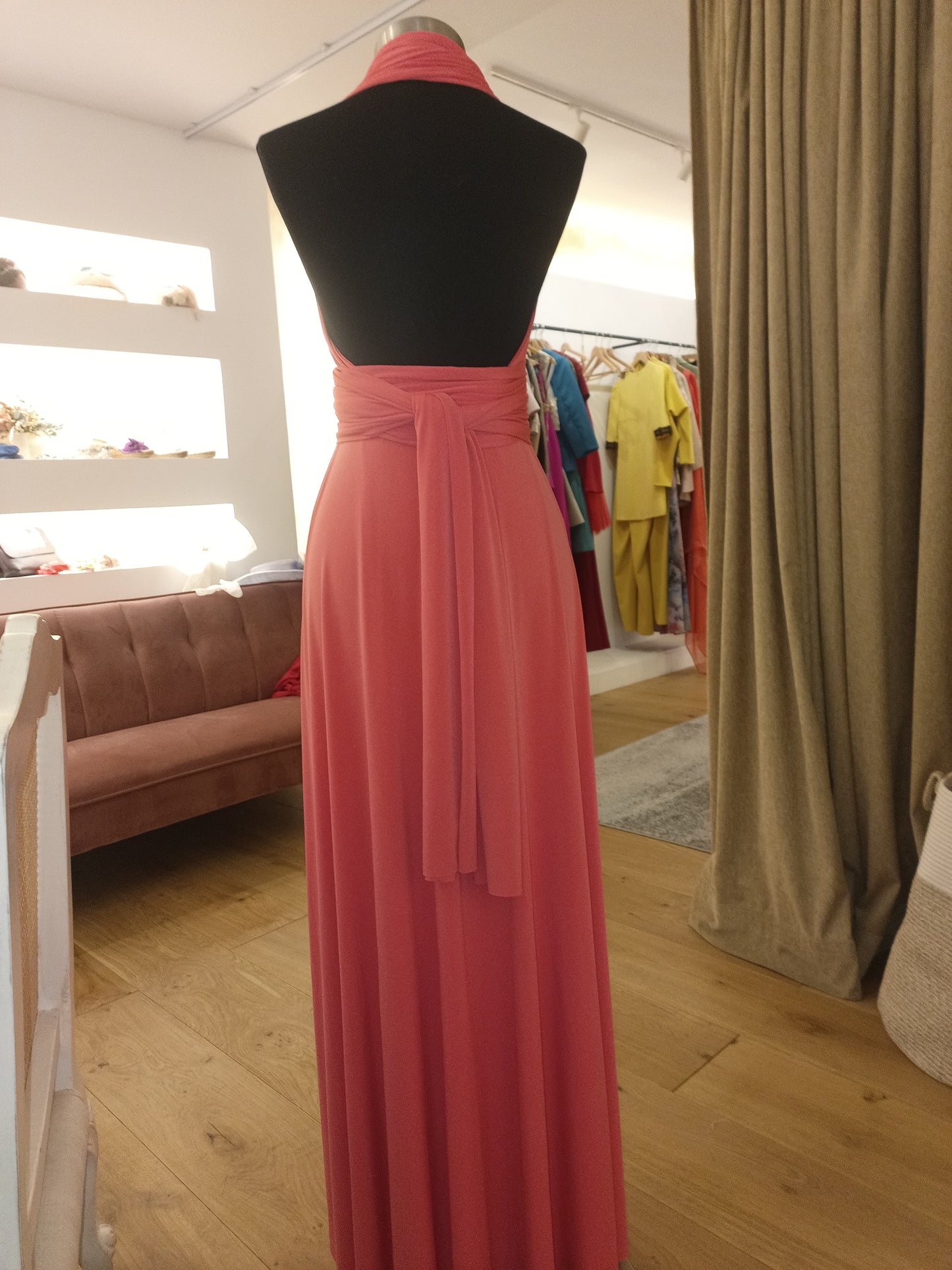 Vestido de invitada multi-posición