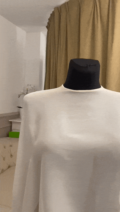 💗 Capa de Novia Larga Semitransparente y muy elegante para la ceremonia de tu boda - Julia