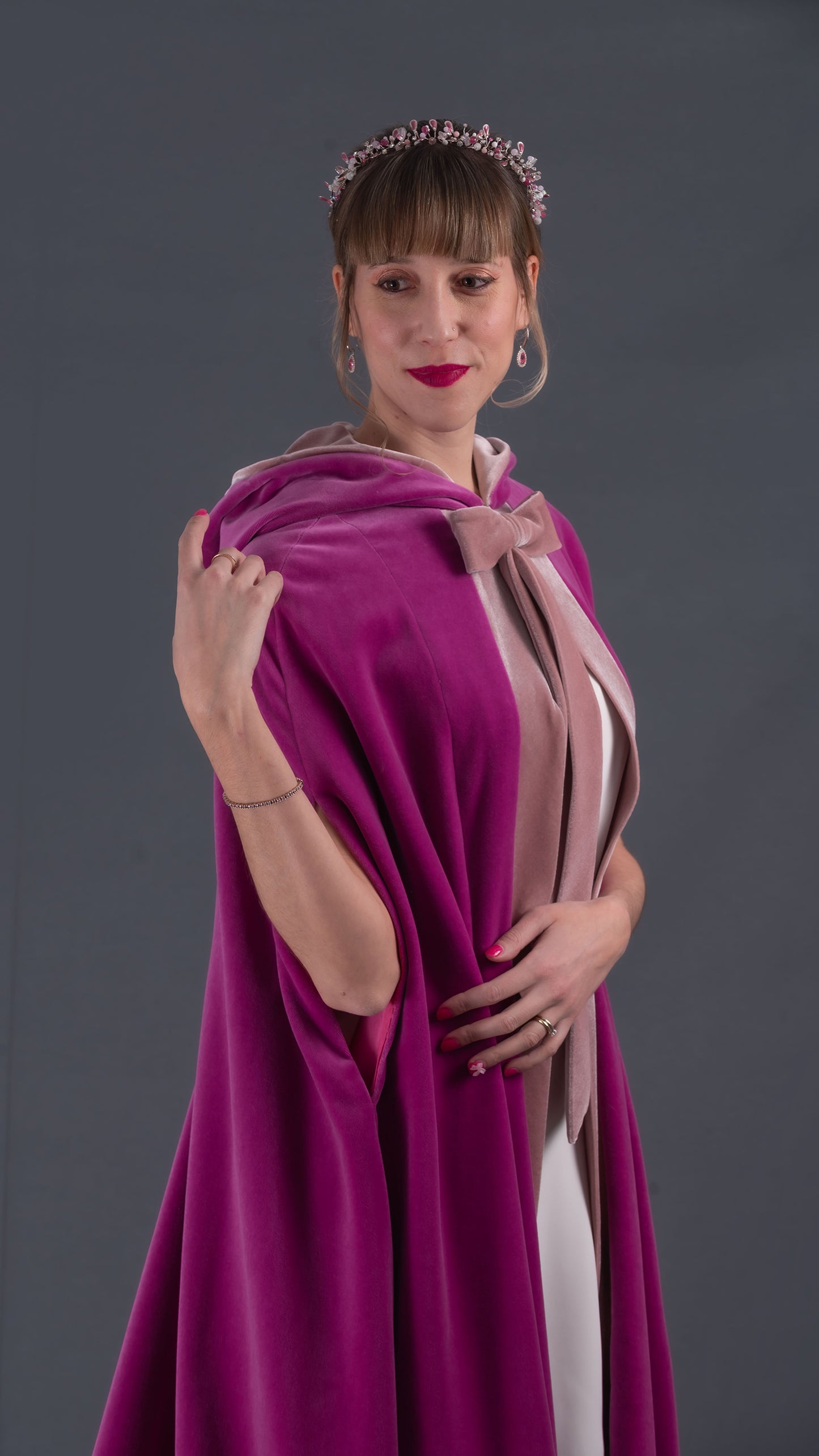 🌸 Capa de novia para boda de invierno Perle d'hiver