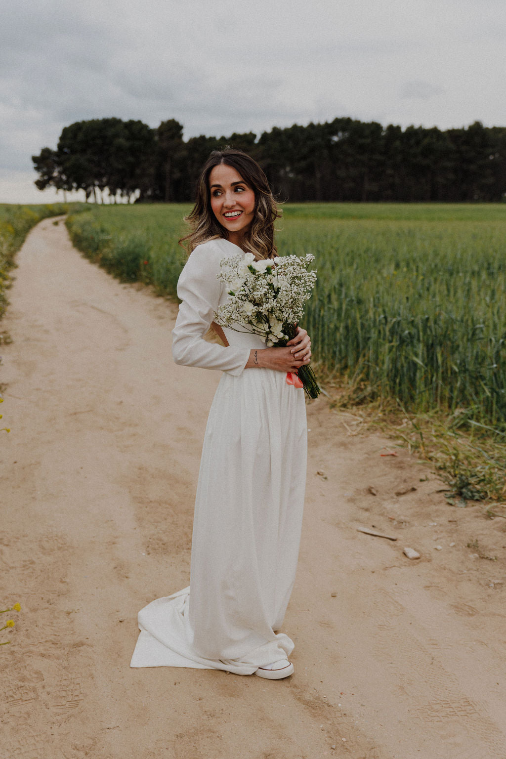 🌸 Vestido de novia romántico Blondie