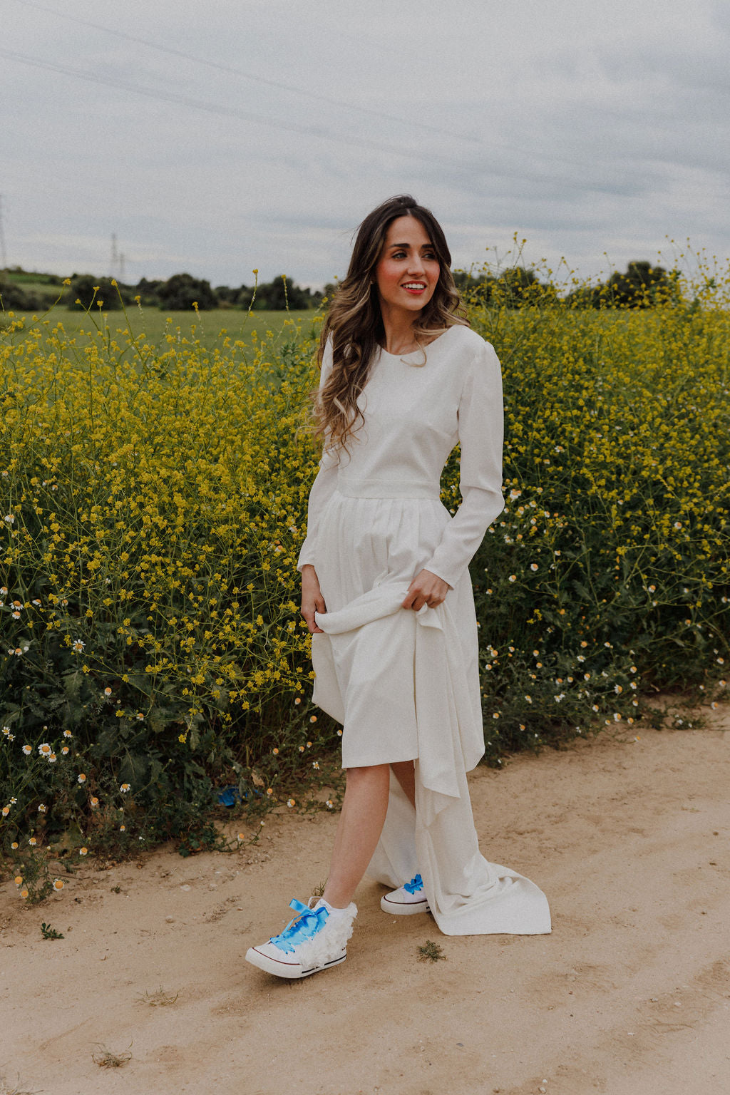 🌸 Vestido de novia romántico Blondie
