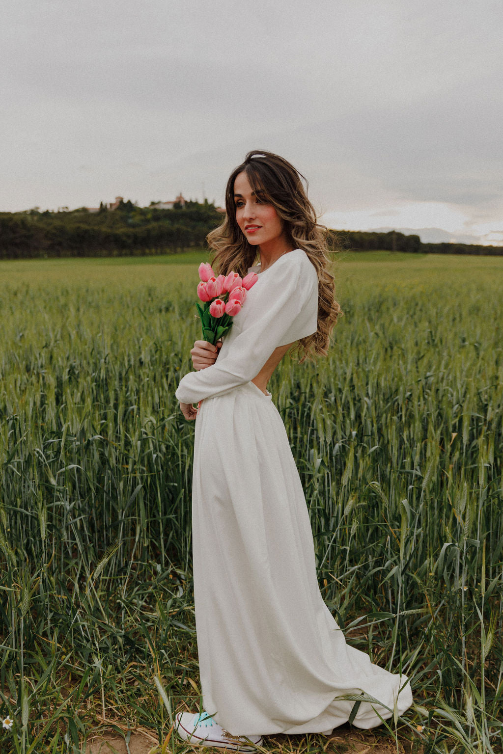 🌸 Vestido de novia romántico Blondie