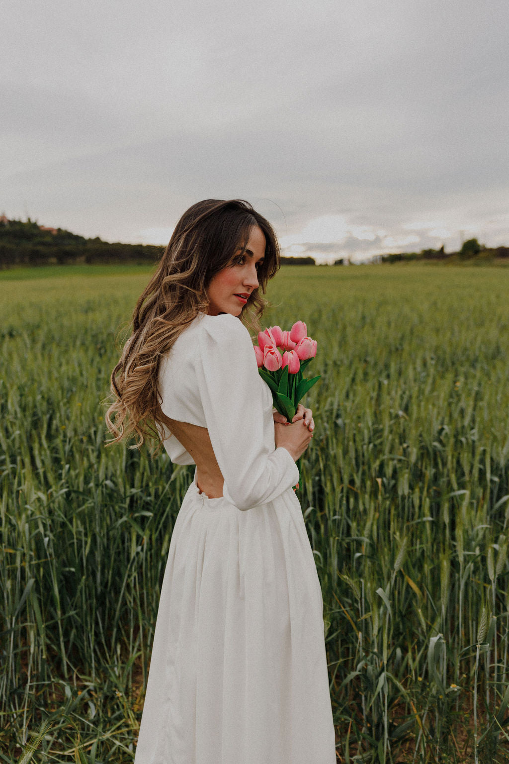 🌸 Vestido de novia romántico Blondie