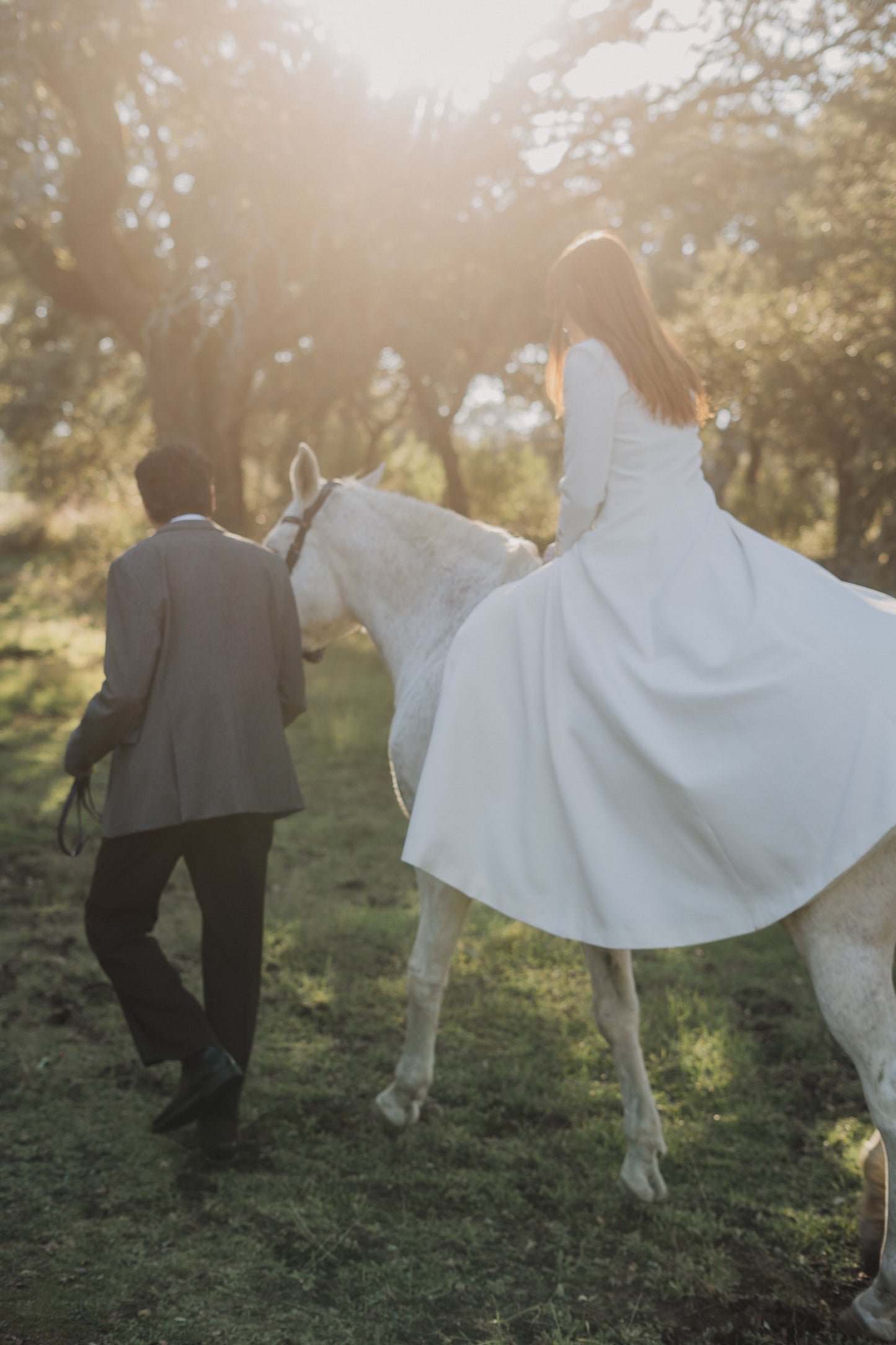 ✨ Vestido - abrigo de novia para bodas de invierno Valérie