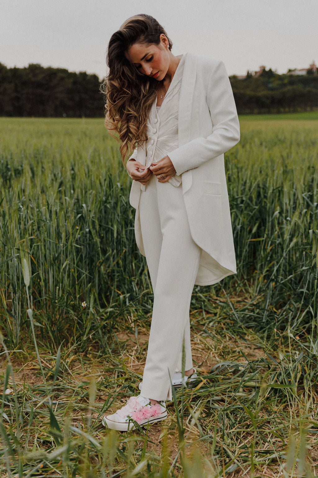 ✨Pantalón pitillo de novia Cannes para novias que pisan fuerte